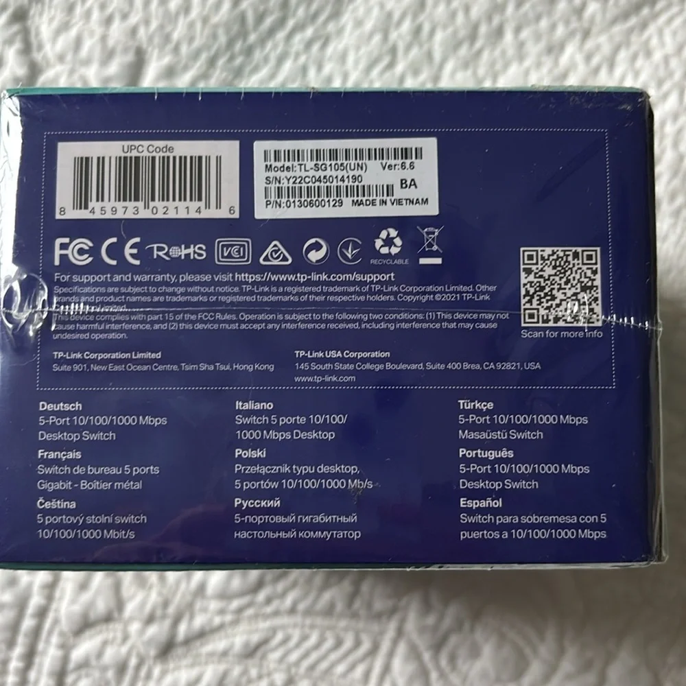 tp-link 5-Port Gigabit Desktop Switch